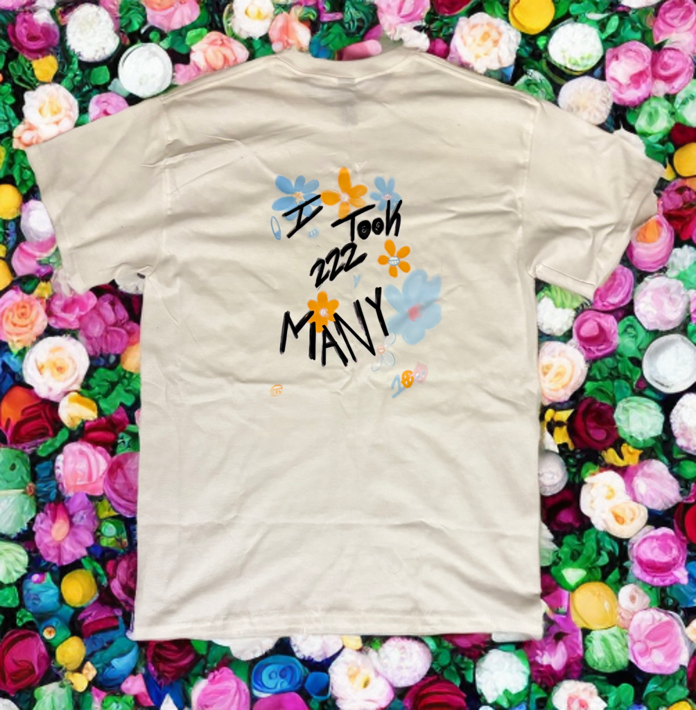 "I TOOK 222 MANY" Short Sleeve T-Shirt